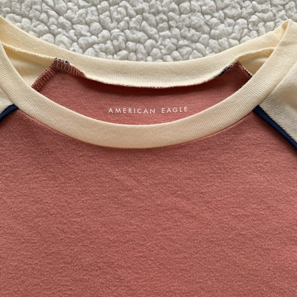 NWOT AE Colorblock Tee - Picture 2 of 3